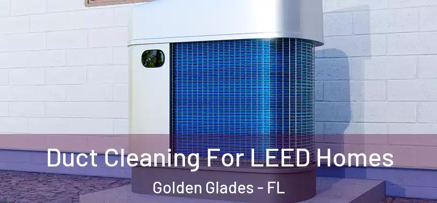 Duct Cleaning For LEED Homes Golden Glades - FL